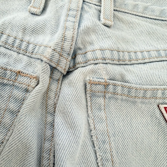 Vintage Guess Light Wash Jeans with Star Embroidery - Picture 8 of 9